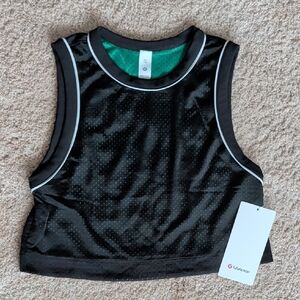 NWT Lululemon Double-Layered Mesh Reversible Tank